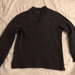 Polo RL Pullover 1/4 ZIP sweater large
